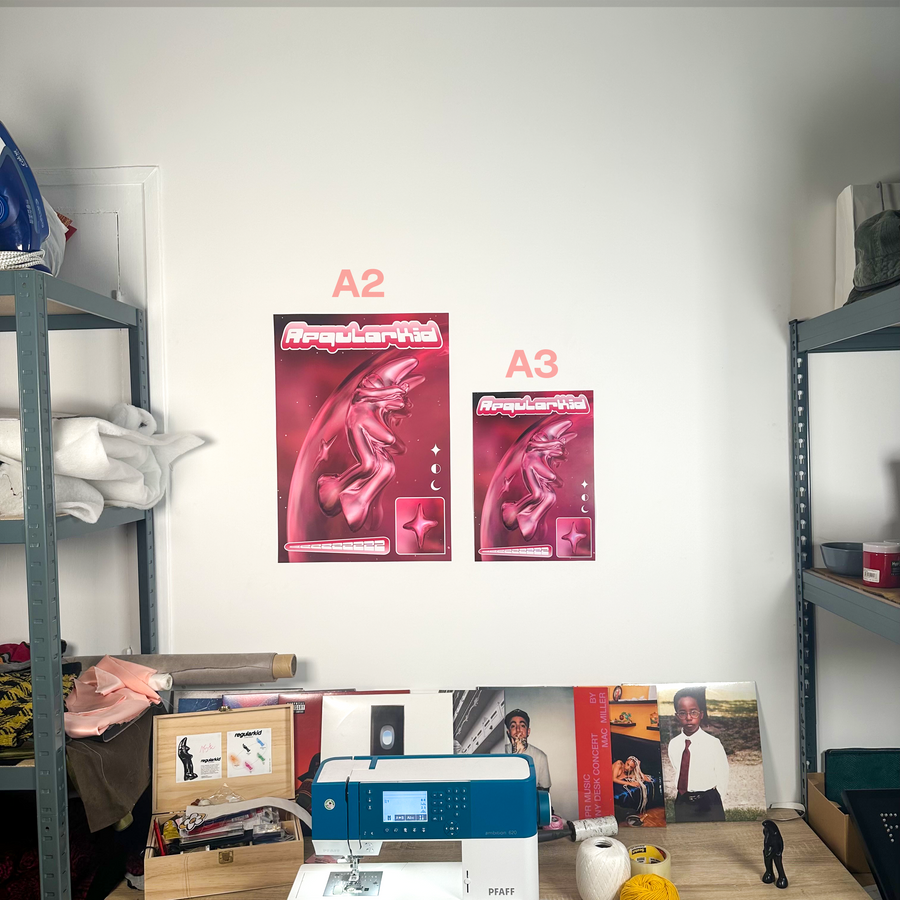 Affiche Rose Regularkid