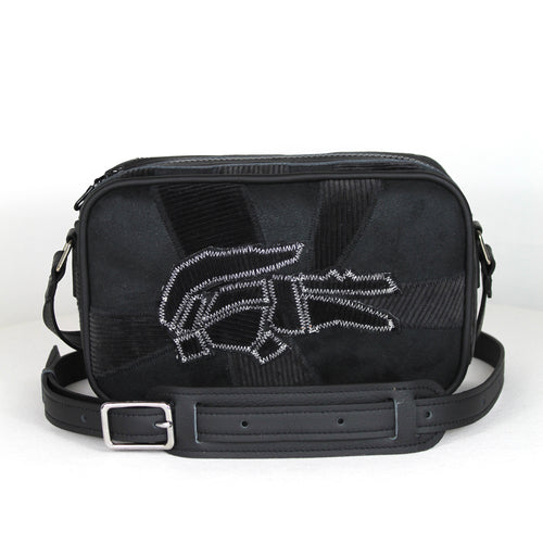 SACOCHE BANDOULIÈRE REWORKED NOIR