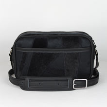 Charger l&#39;image dans la galerie, SACOCHE BANDOULIÈRE REWORKED NOIR