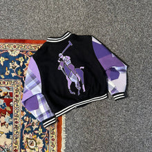 Charger l&#39;image dans la galerie, VARSITY REWORK VIOLETTE