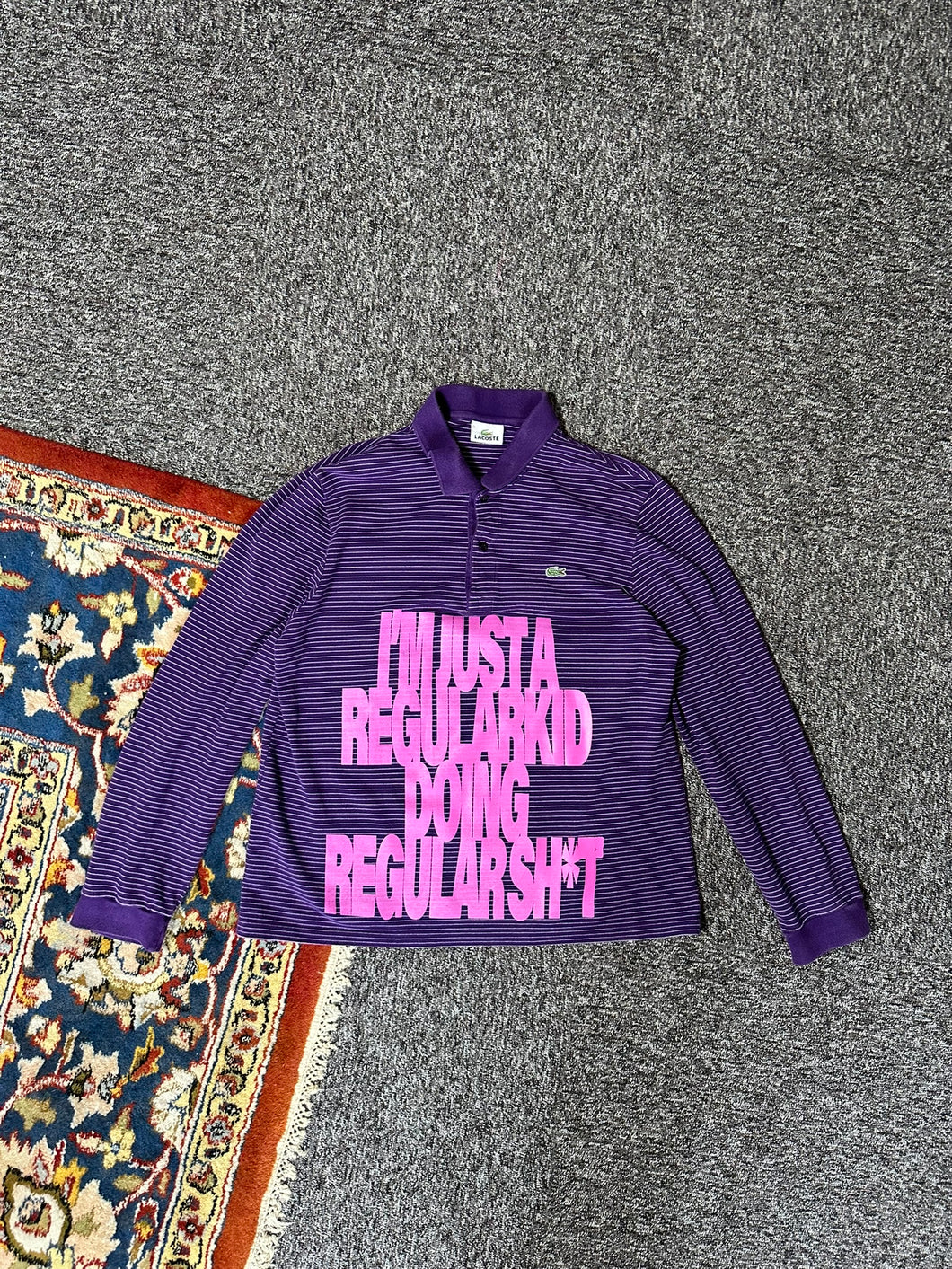 POLO REWORK LACOSTE - M/L