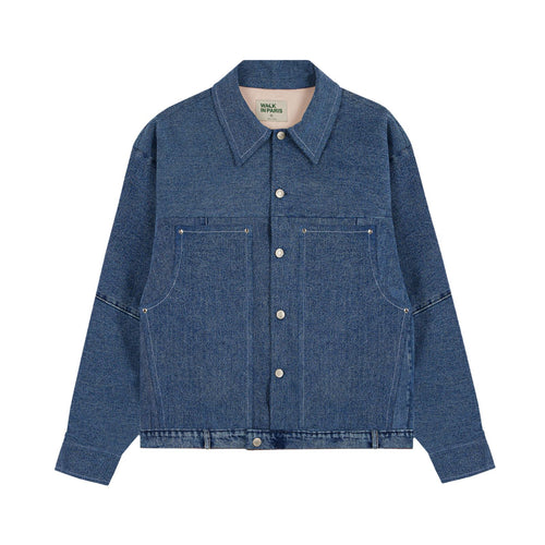 VESTE WALK REWORK AZUR