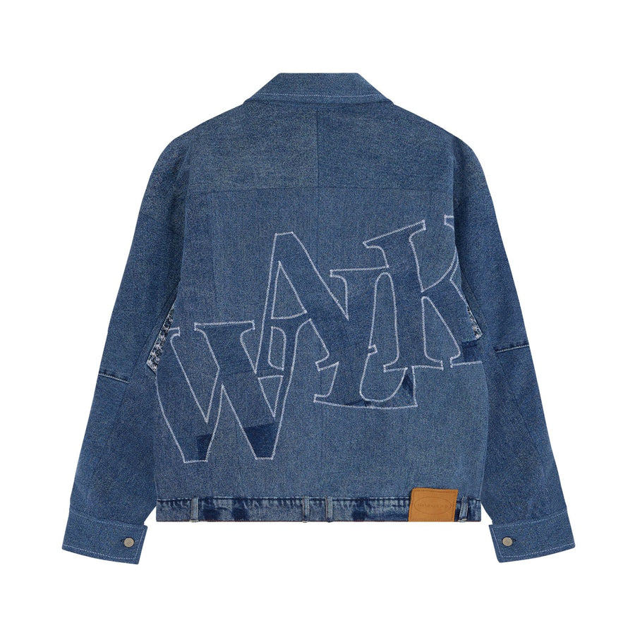 VESTE WALK REWORK AZUR