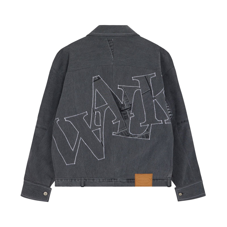 VESTE WALK REWORK GRIS