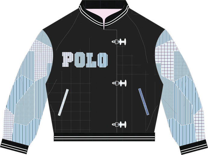 PRECOMMANDE VARSITY REWORK BLEU