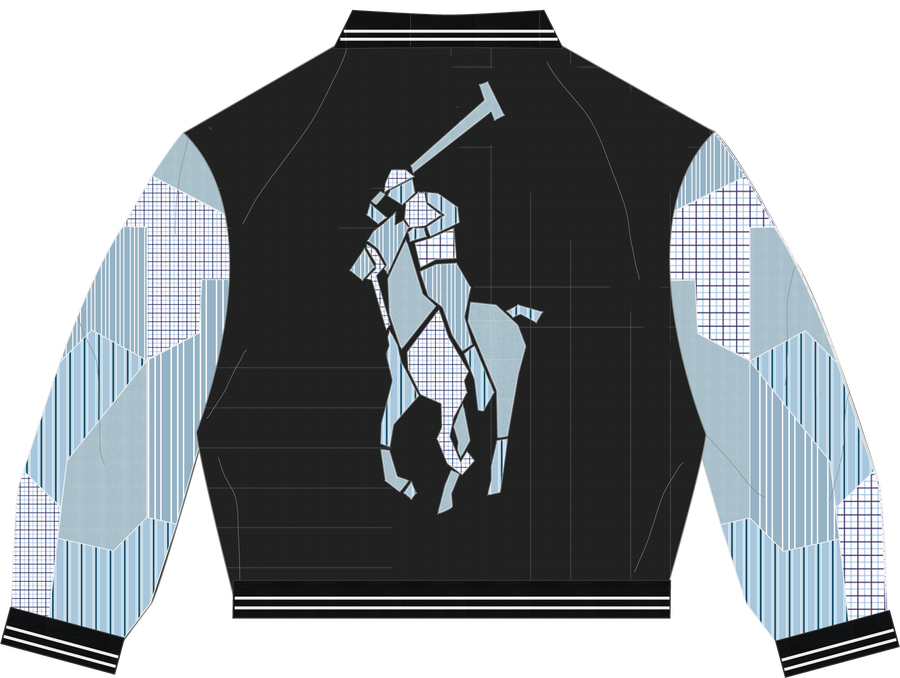 PRECOMMANDE VARSITY REWORK BLEU