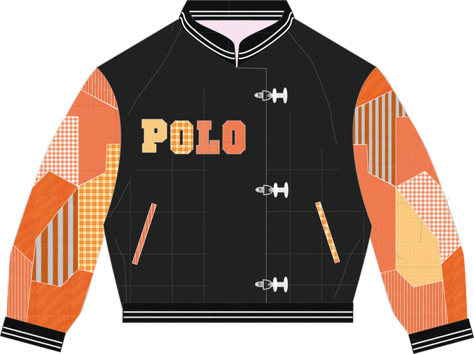 PRECOMMANDE VARSITY REWORK ORANGE