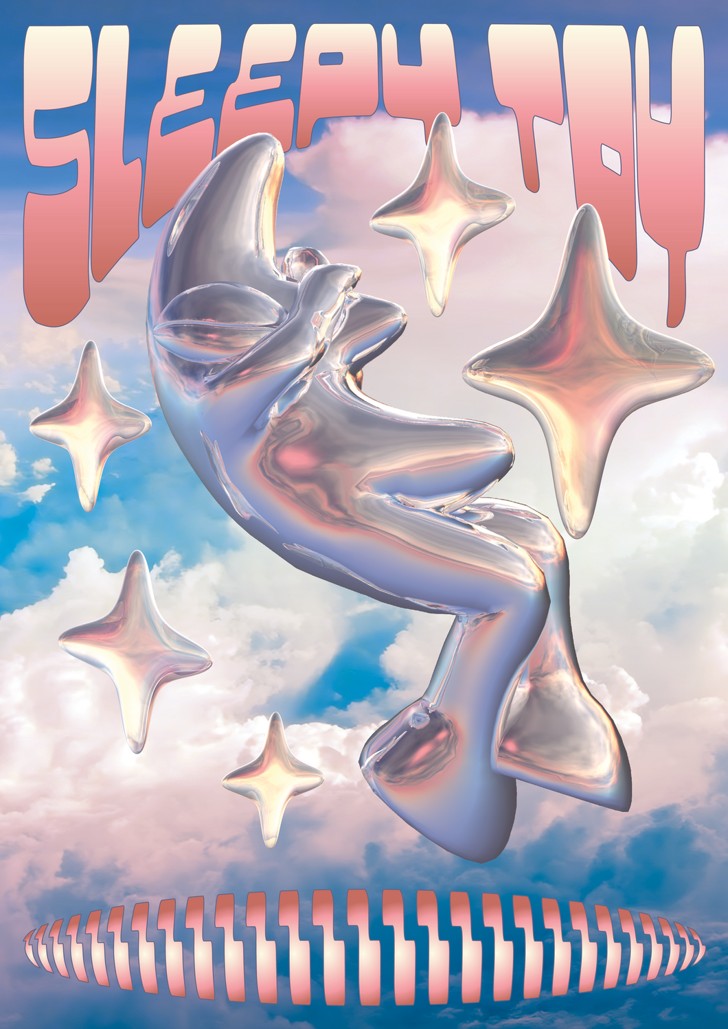 Affiche Bleu Regularkid