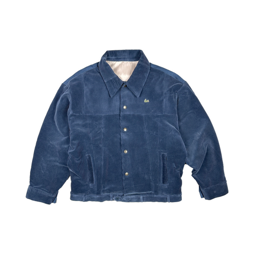 VESTE REWORKED BLEU